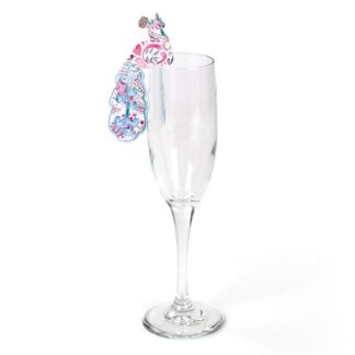 Peacock perching place card dies - size 50.8 x 120.7 mm - 2 dies