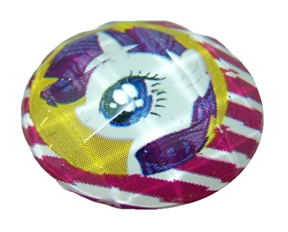 Faceted round flat-back pony picture cabochons by piece - diametre 18 mm