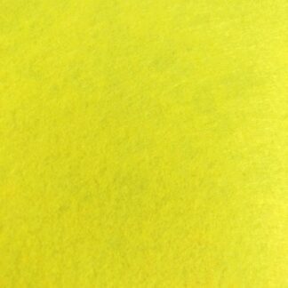 Hard non-woven yellow polyester felt by metre - thickness 1 mm - width 85 cm
