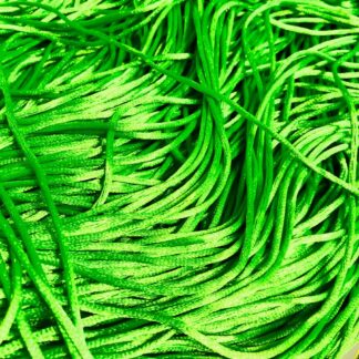 Yellowish light green polyester cord - diametre 2.5 mm