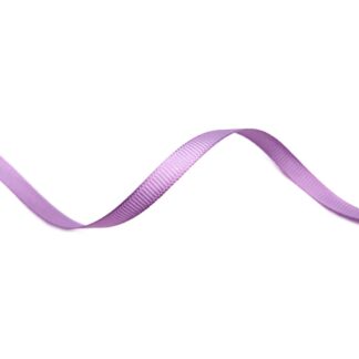 Light purple grosgrain ribbon by metre - width 6 mm - length 5 metres