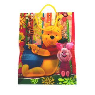 Plastic carrier bag Winnie-the-Pooh - size 230 x 300 mm