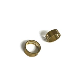 Brass metal jump ring opening and closing tool - size 10 x 20 mm