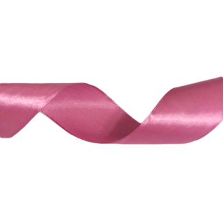 Greyish pink satin ribbon by metre - width 40 mm