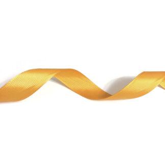 Reddish yellow grosgrain ribbon by metre - width 20 mm