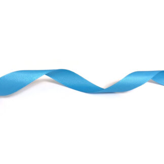 Light blue grosgrain ribbon by metre - width 20 mm