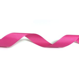 Pink grosgrain ribbon by metre - width 25 mm