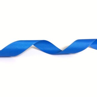 Blue grosgrain ribbon by metre - width 25 mm