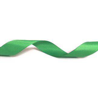 Yellowish green grosgrain ribbon by metre - width 40 mm