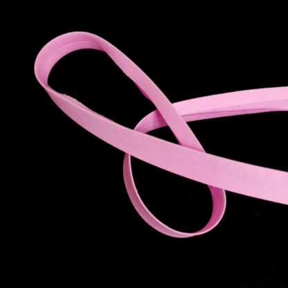 Light pink bias binding by metre - width 14 mm