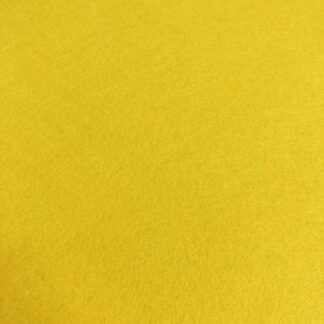 Hard non-woven reddish yellow felt by piece - size 280 х 260 х 1 mm