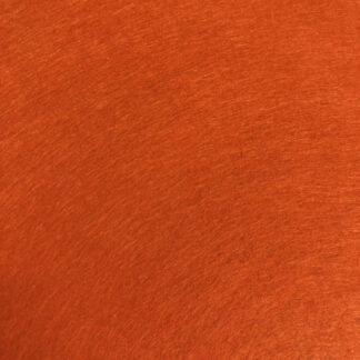 Hard non-woven orange felt by piece - 500 x 500 x 2 mm