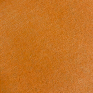 Hard non-woven light orange felt by piece - 500 x 500 x 2 mm