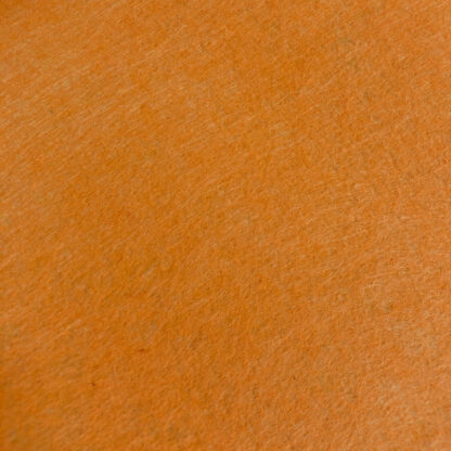 Hard non-woven light orange felt by piece - 500 x 500 x 2 mm