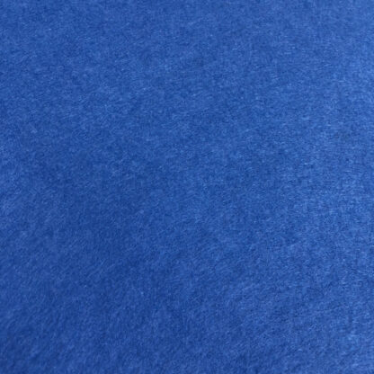 Soft non-woven blue polyester felt by metre - thickness 1.2 mm - width 93 cm