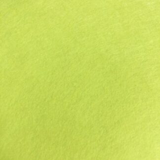 Hard non-woven greenish yellow polyester felt by metre - thickness 1 mm - width 85 cm