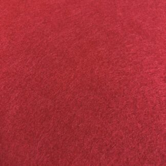 Hard non-woven red polyester felt by metre - thickness 1 mm - width 85 cm