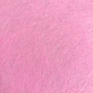 Hard non-woven light pink felt by piece - 500 x 500 x 2 mm