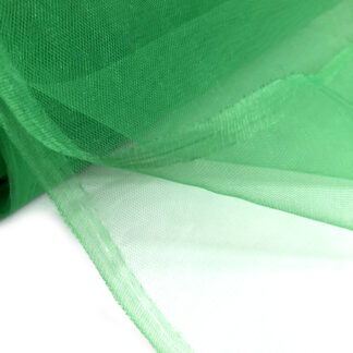 Stiff light green net fabric by metre - width 160 cm