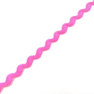 Light pink zigzag trim ribbon - width 5 mm - length approximately 24 metres