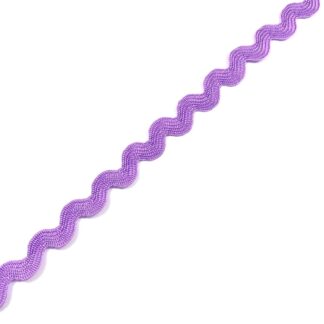 Light purple zigzag trim ribbon - width 5 mm - length approximately 24 metres