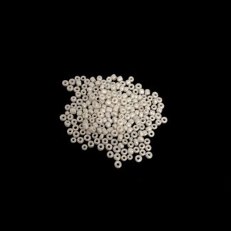 Round pinkish cream seed beads - size 2 mm - weight 10 g