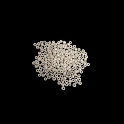 Round pinkish cream seed beads - size 2 mm - weight 10 g
