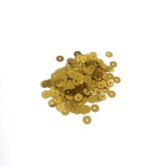 Round golden sequins - diametre 4 mm - weight 5 g