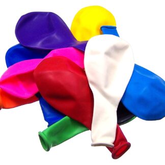 Multicolour balloons - size 60 x 120 mm - 2 pieces