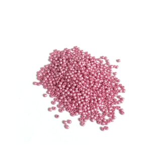 Pearly greyish pink round seed beads - size 2 mm - weight 48 g