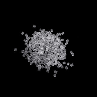 Transparent seed beads - size 2.5 mm - weight 50 g
