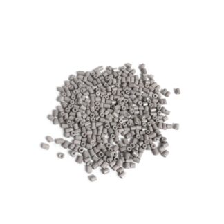 Pinkish grey seed beads - size 2 x 3 mm - weight 50 g