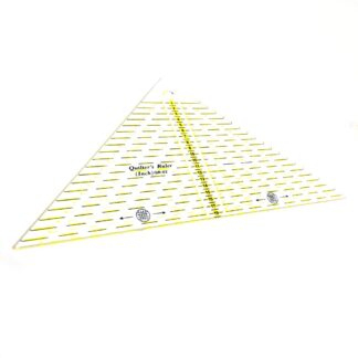 Triangular quilt ruler - size 120 x 235 mm