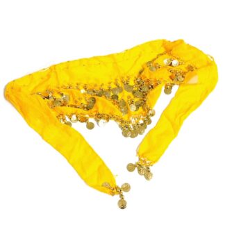 Yellow Indian dance skirt