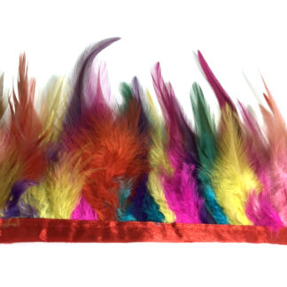 Colourful feathers - size 70-140 mm - length 100 mm
