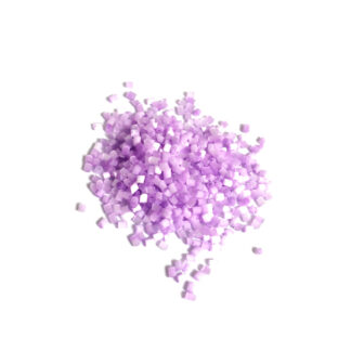 Light violet cylinder seed beads - size 2 x 2.5 mm - weight 50 g