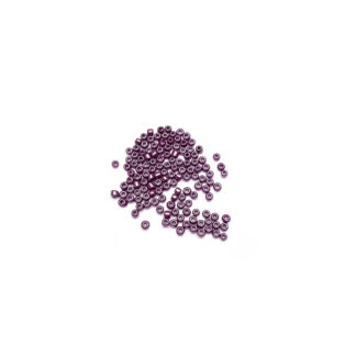 Reddish purple seed beads - size 2 mm - weight 20 g