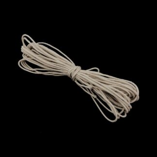 Cream white cotton string - diametre 2 mm - length 10 metres