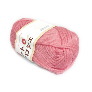 Reddish grey pink yarn - diametre 2 mm - weight 25 g