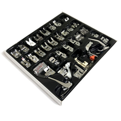 Domestic electric sewing machine universal presser foot set - 32 pieces
