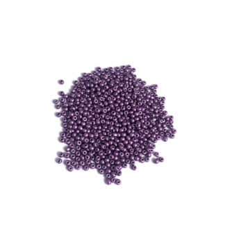 Light purple seed beads - size 2 mm - weight 50 g