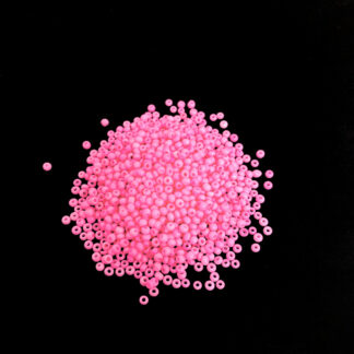 Light pink round seed beads - size 2.3 mm - weight 50 g