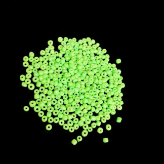 Yellowish light green seed beads - size 3 mm - weight 41 g
