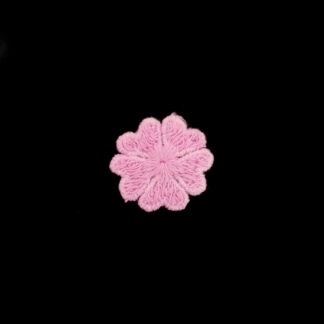Light pink lace flower - diametre 32 mm