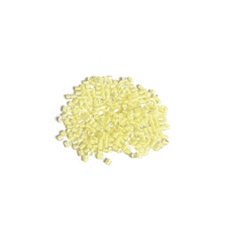 Light yellow seed beads - size 2 mm - weight 48 g