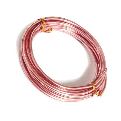 Copper-coloured bendable metal wire - diametre 3 mm - length 3 metres