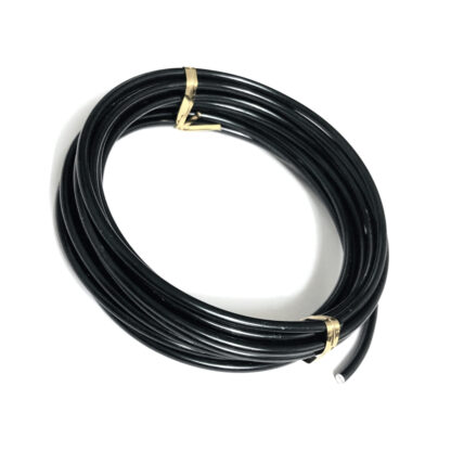 Black-coloured bendable metal wire - diametre 3 mm - length 3 metres