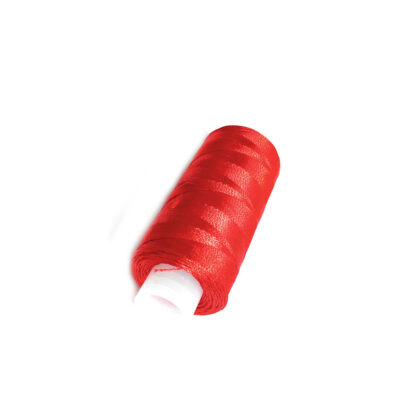 Red embroidery thread by spool - size 150