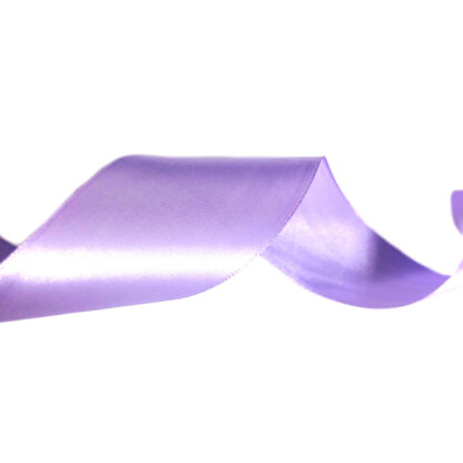 Violet satin ribbon by roll - width 50 mm - length 22.86 metres