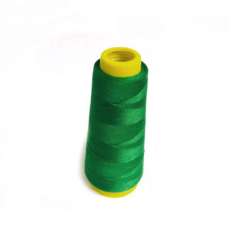 Yellowish green polyester sewing thread by cone - size 40/2